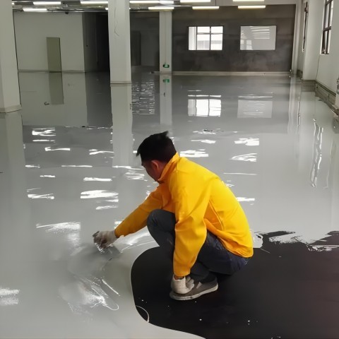 简阳防腐防静电地坪,防腐防静电自流平地坪